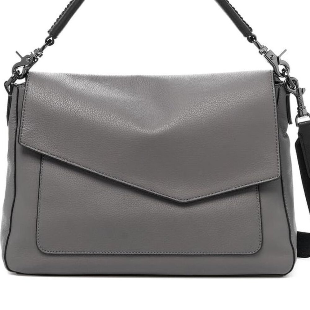 BOTKIER Cobble Hill Slouch Calfskin Leather Hobo